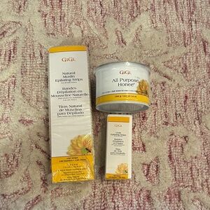 GIGI C Hair Removal Kit - Yellow and White